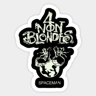 4 Non Blonde Rock Sticker